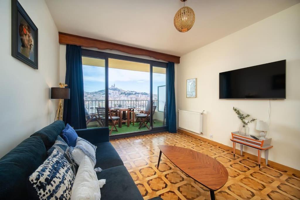 Terrace Apartment Old Port Exceptional View Marselha Exterior foto